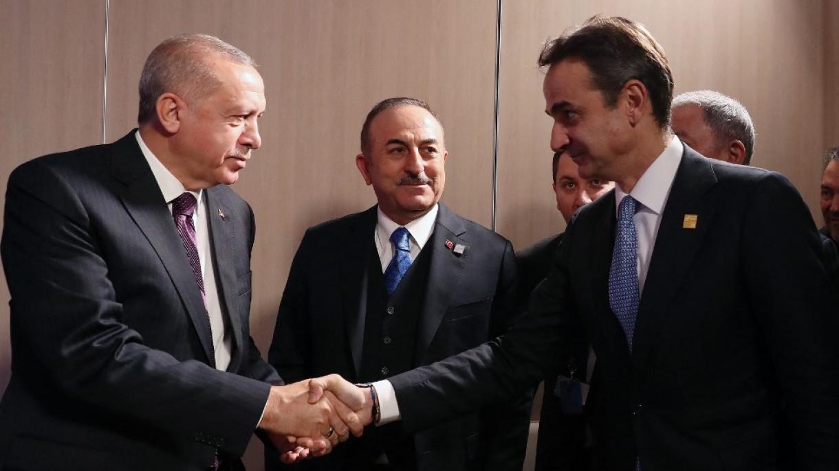 Erdogan expresa su deseo de pronta recuperación a Mitsotakis, quien dio positivo por Covid-19