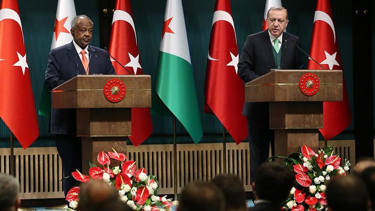 Erdoğan a primit preşedintele pe Djibouti