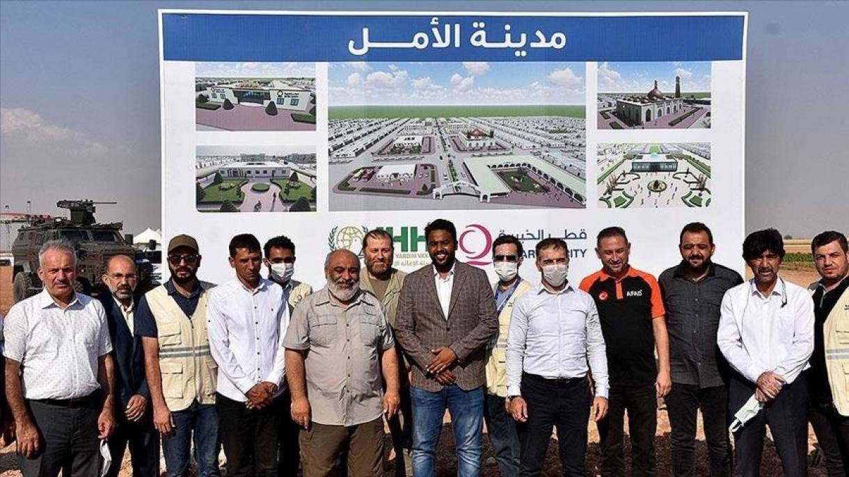 پروژه ساخت 1400 واحد مسکونی در سوریه با هماهنگی ترکیه و قطر