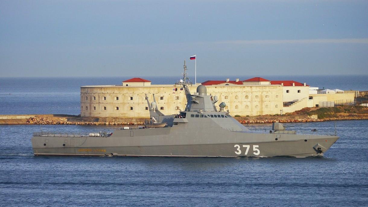 بحیرہ اسود میں روس کے گشتی جہاز کو نشانہ بنایا ہے: یوکرین