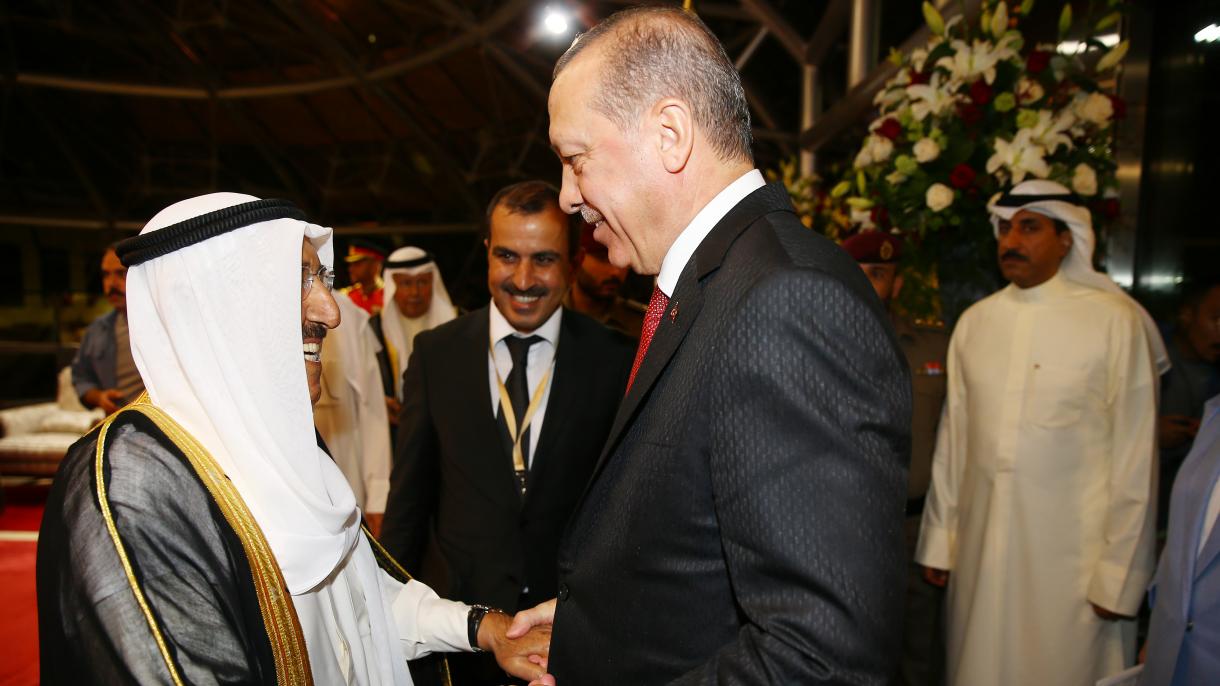 Эрдогандын Кувейттеги жолугушуусу