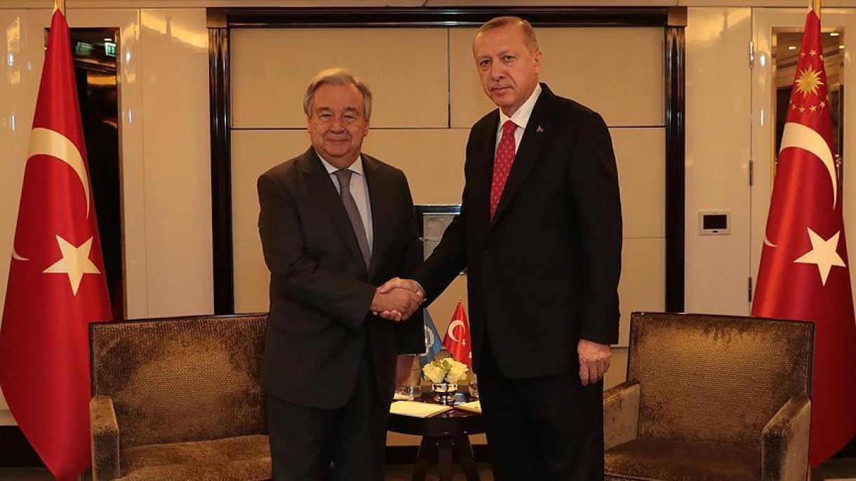 Erdogan se cita con Guterres en París