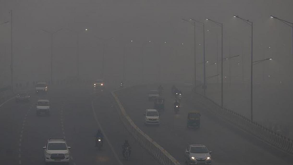 Está al peor nivel la contaminación del aire en Nueva Delhi