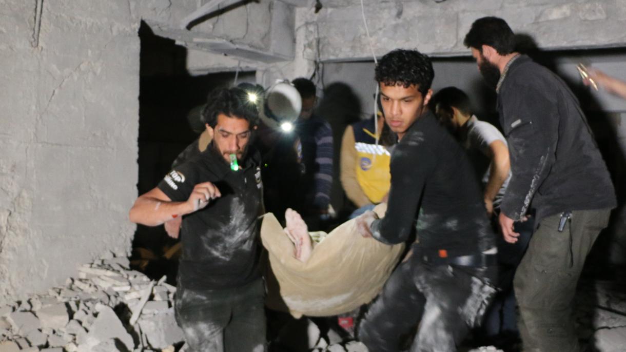 Idlibda bomba yuklangan mashina portlatildi