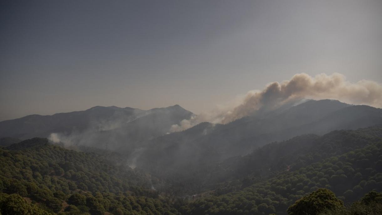 España trata de controlar una docena de incendios forestales