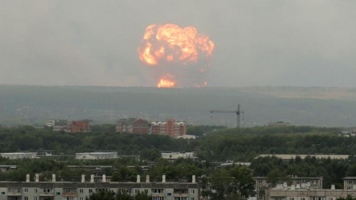 Desalojan a más de 16 mil 500 personas debido a las explosiones en el depósito militar ruso