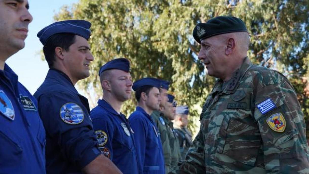 Προκλητική επίσκεψη από τον Έλληνα A/ΓΕΕΘΑ στα νησιά που έχουν αποστρατικοποιημένο καθεστώς