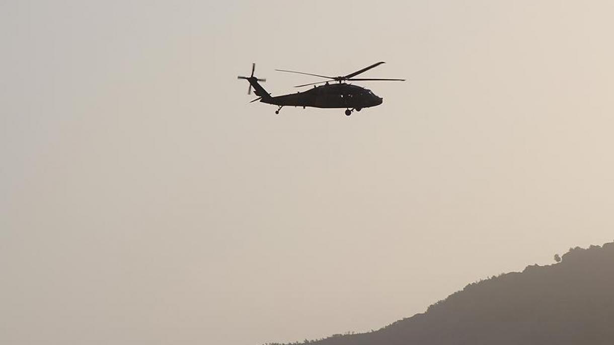 哥伦比亚军用直升机坠机17死