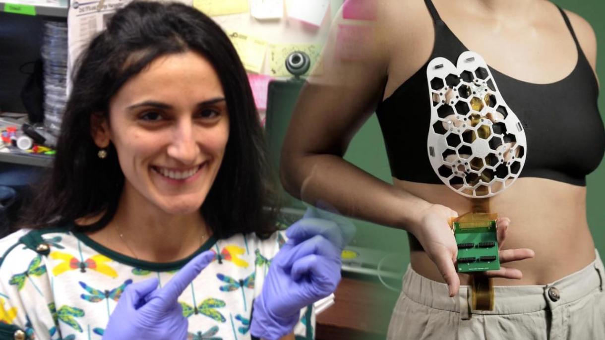 La científica turca Canan Dağdeviren diseña un sujetador capaz de diagnosticar el cáncer de mama