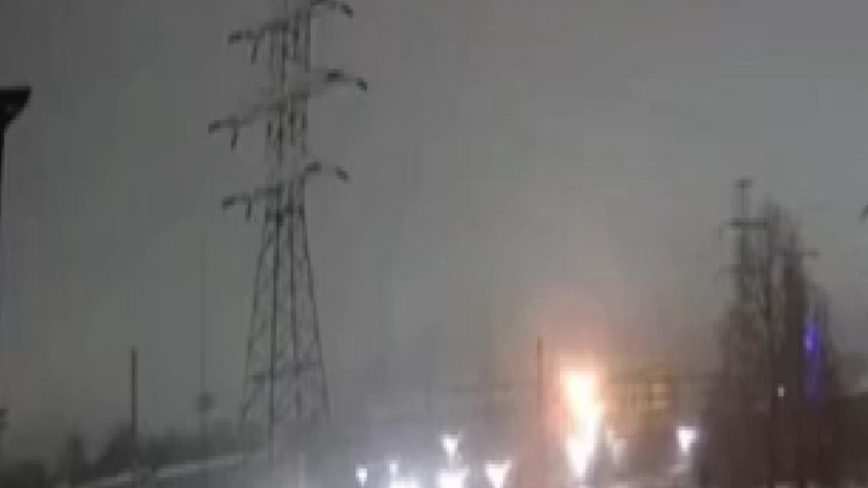 انفجار در پالایشگاه نفت شرکت انرژی روسیه
