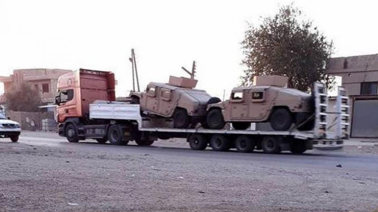 ارسال تجهیزات نظامی جدید از سوی آمریکا به عناصر تروریستی " پ ک ک / پ ی د "