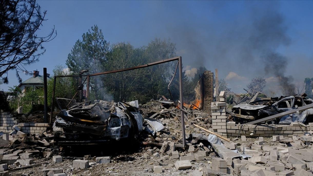 حملات شدید روسیه به منطقه دونتسک اوکراین ادامه دارد