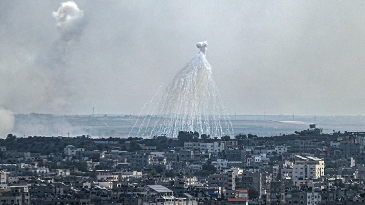 استفاده اسرائیل از فسفر سفید در عملیات نظامی علیه غزه و لبنان