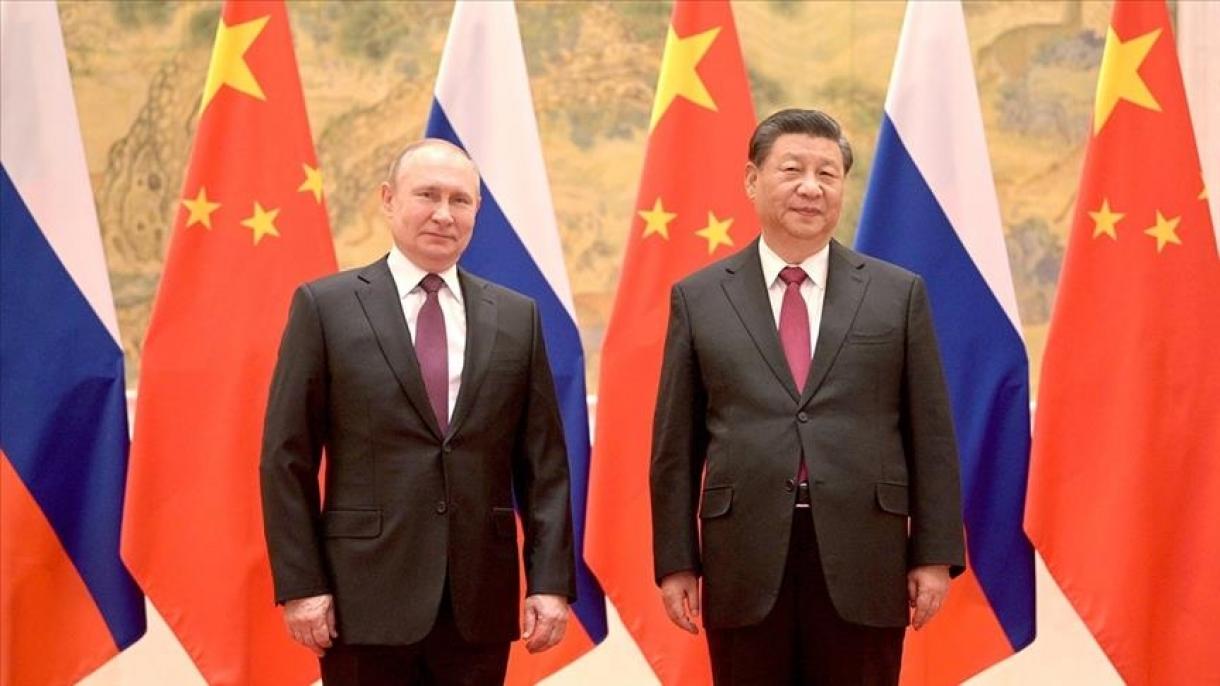 دیدار روسای جمهور روسیه و چین در پکن