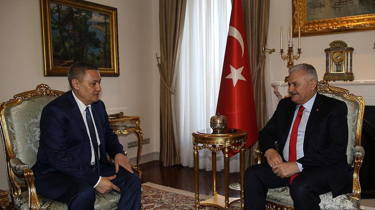 Türkiýäniň Premýer ministri Özbegistanyň premýer ministriniň orunbasaryny kabul etdi