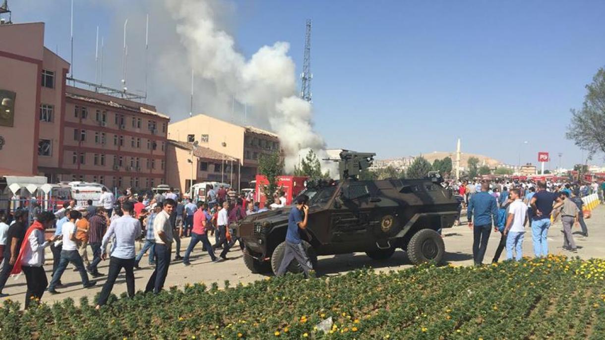 Forte explosão em Elazığ: 3 policiais são martirizados