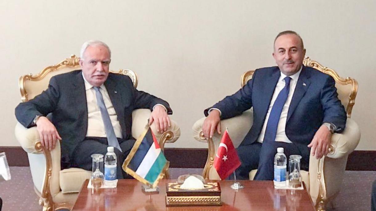 Palestinanyň Daşary işler ministri Riad Malki Türkiýä geler