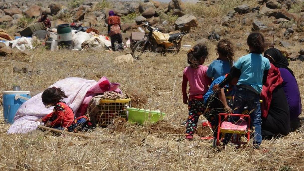 روانه شدن سیل پناهجویان سوری به سوی مرزهای اردن و اسراییل