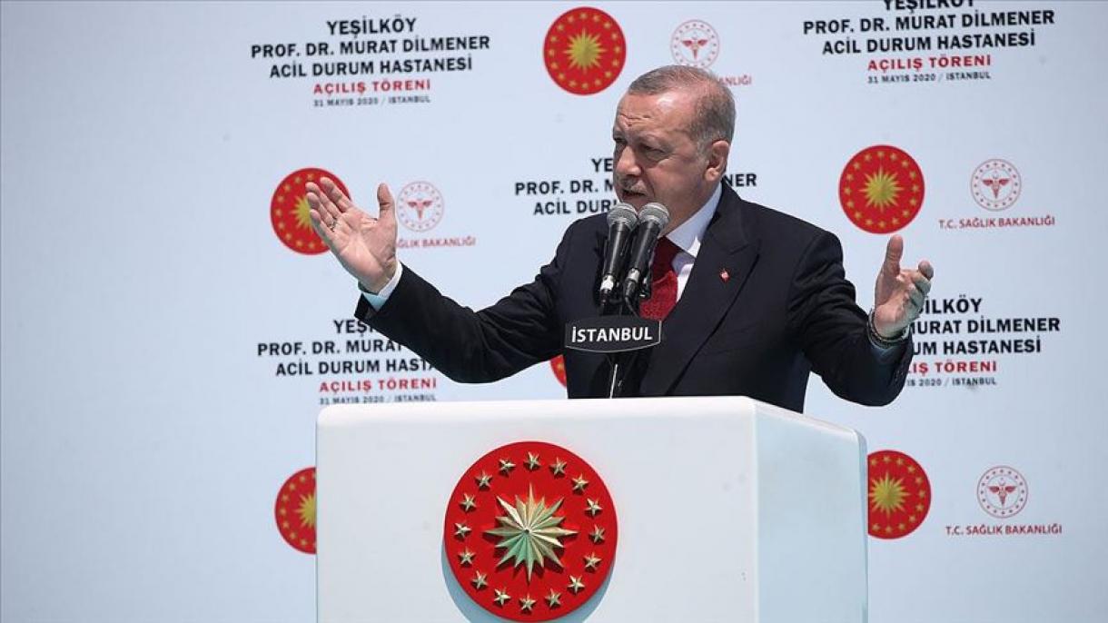 Эрдоган: "Түркия, пандемия процессинде өзүнө көңүл бурдурган өлкө болду"