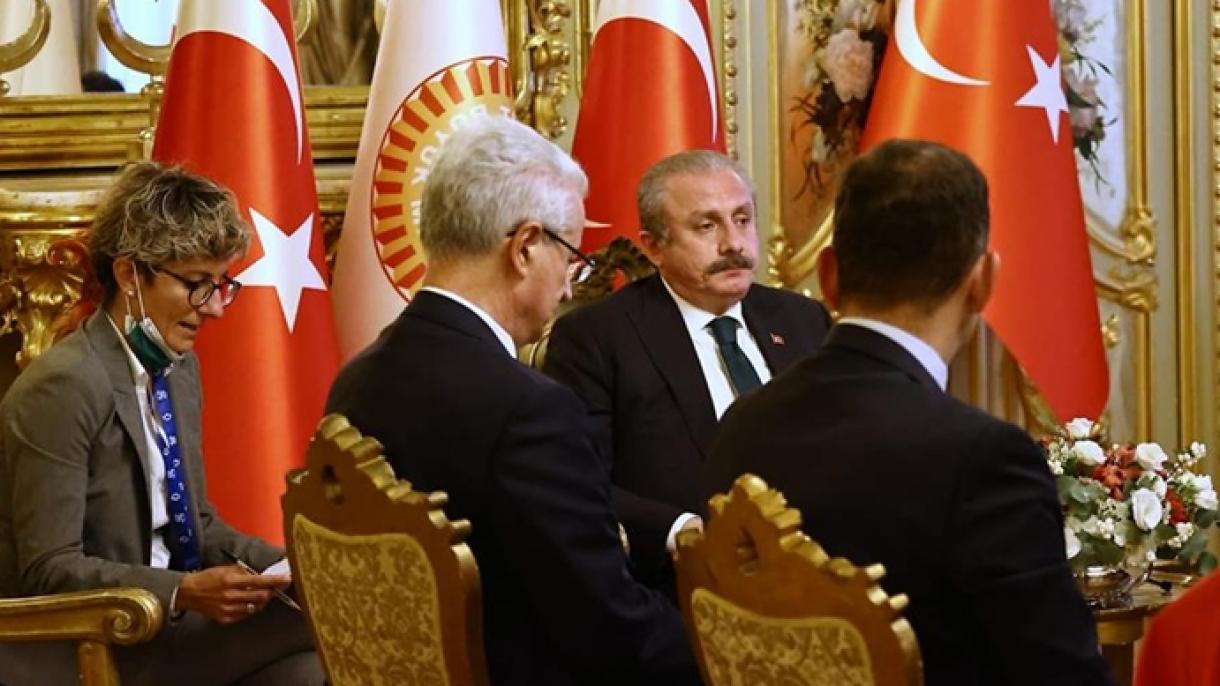 Şentop invita a la presidenta de la Cámara de Representantes de EE.UU. a visitar a Turquía