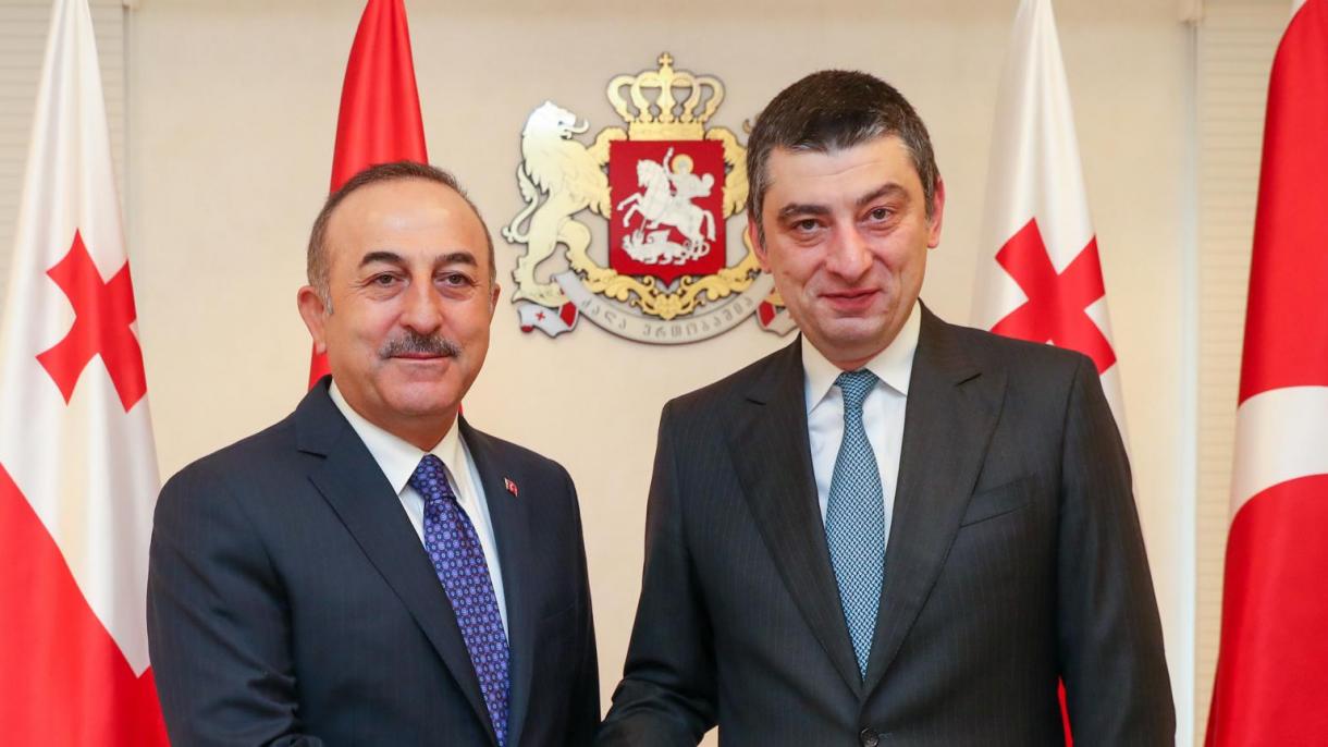 Мевлют Чавушоглу се срещна с грузинският премиер Георги Гахария