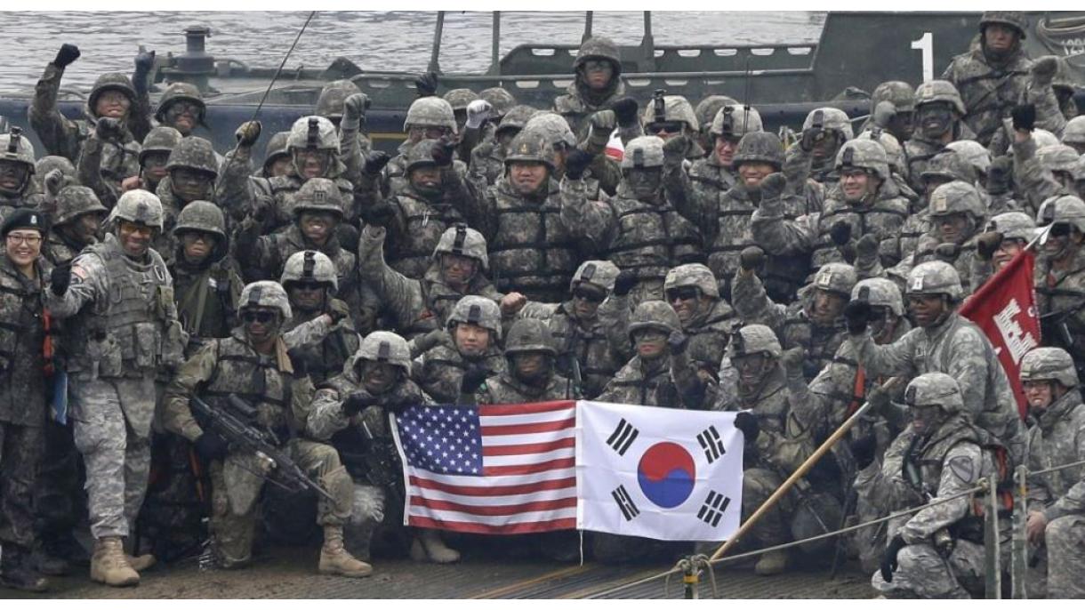 امریکہ اور جنوبی کوریا کی سالانہ فوجی مشقوں  کا آغاز