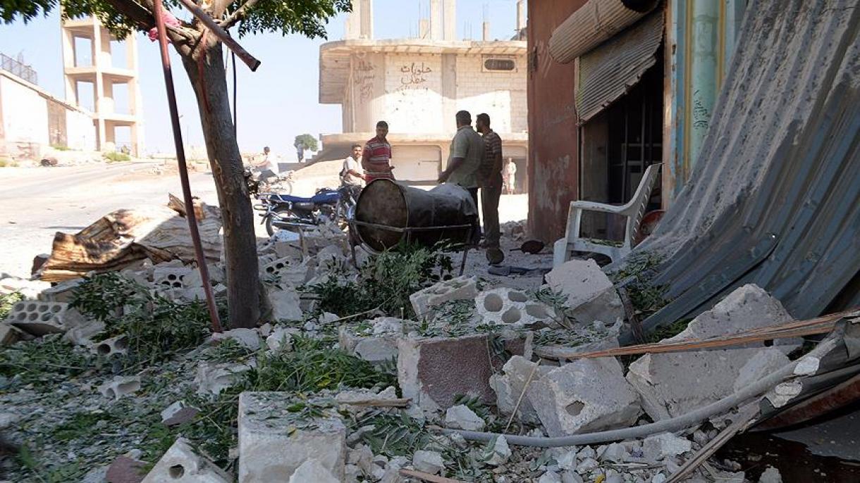 نقض مقررات آتش بس در ادلب و تشدید حملات هوایی به این شهر