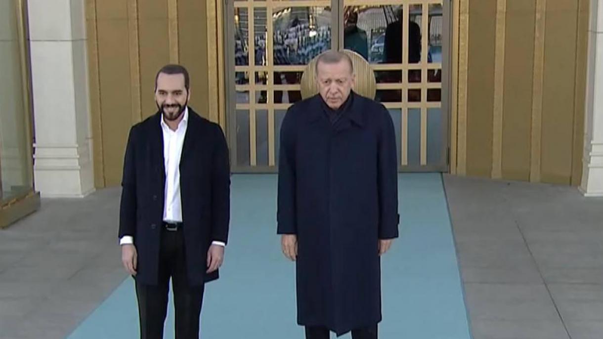 دیدار اردوغان  رئیس جمهور السالوادور