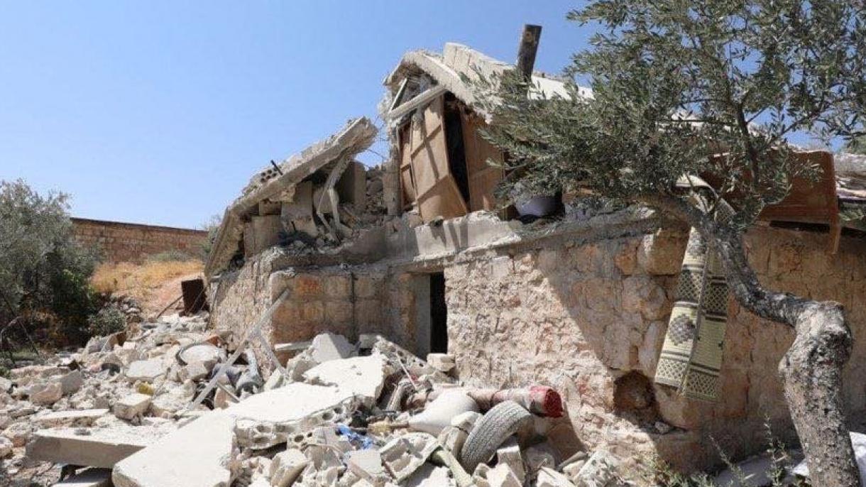 سوریه ده روس حربی اوچاقلری مسکونی منطقه لرگه هجوم اویوشتیردی