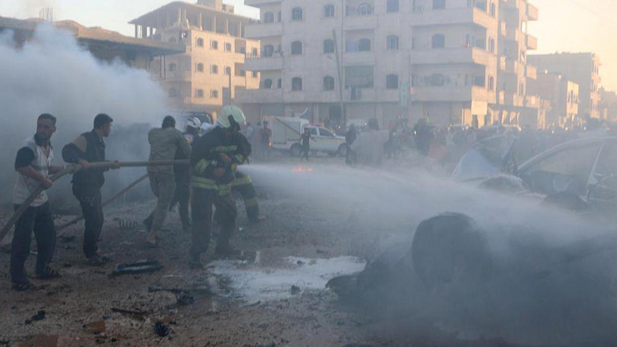 حمله بمبی در ادلب