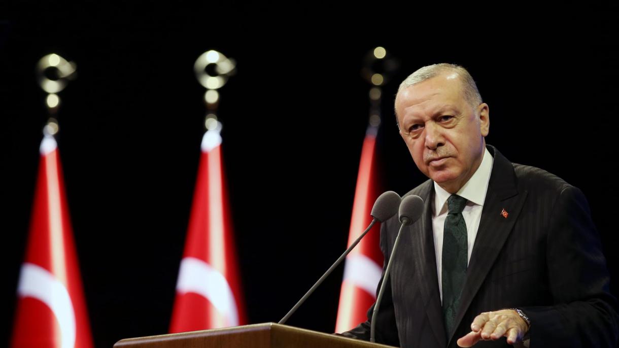 اردوغان:"تورکیه بوتون ایمکان‌لاری و بوتون قلبی ایله آذربایجانین یانیندا اولماغا داوام ائده‌جک"