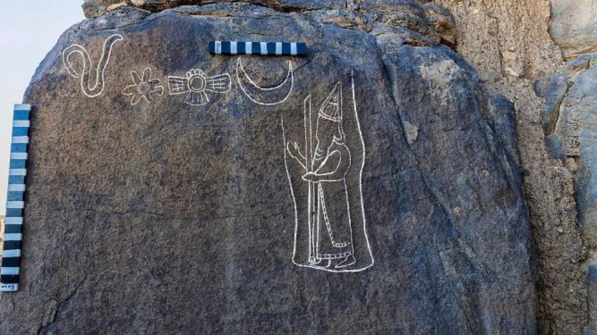 沙特发现2600年前的铭文