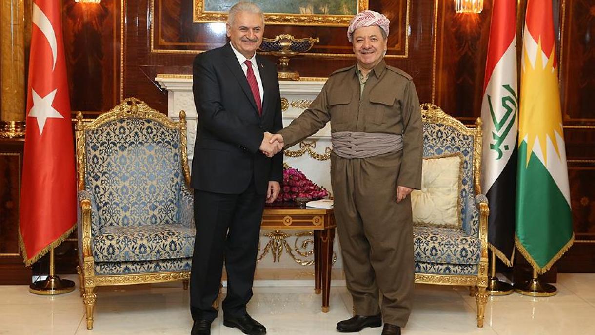 Prim-ministrul Yildirim în vizită la Erbil