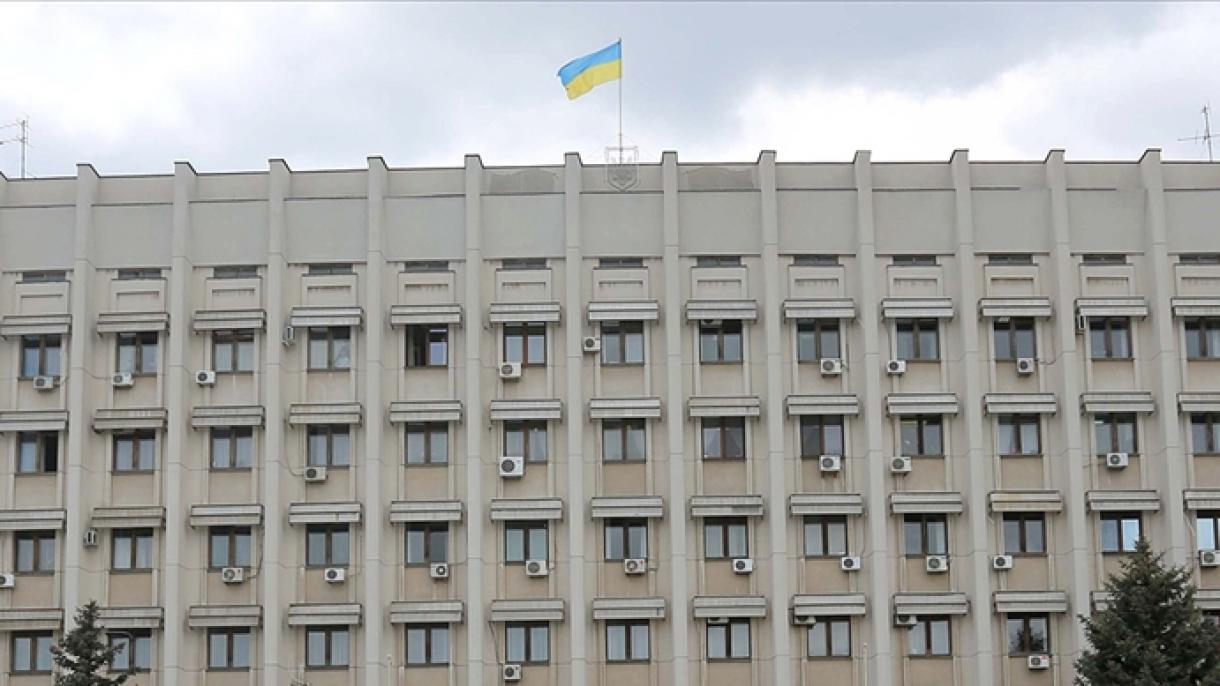 Ukraynada hökumət binasında bomba çaxnaşması
