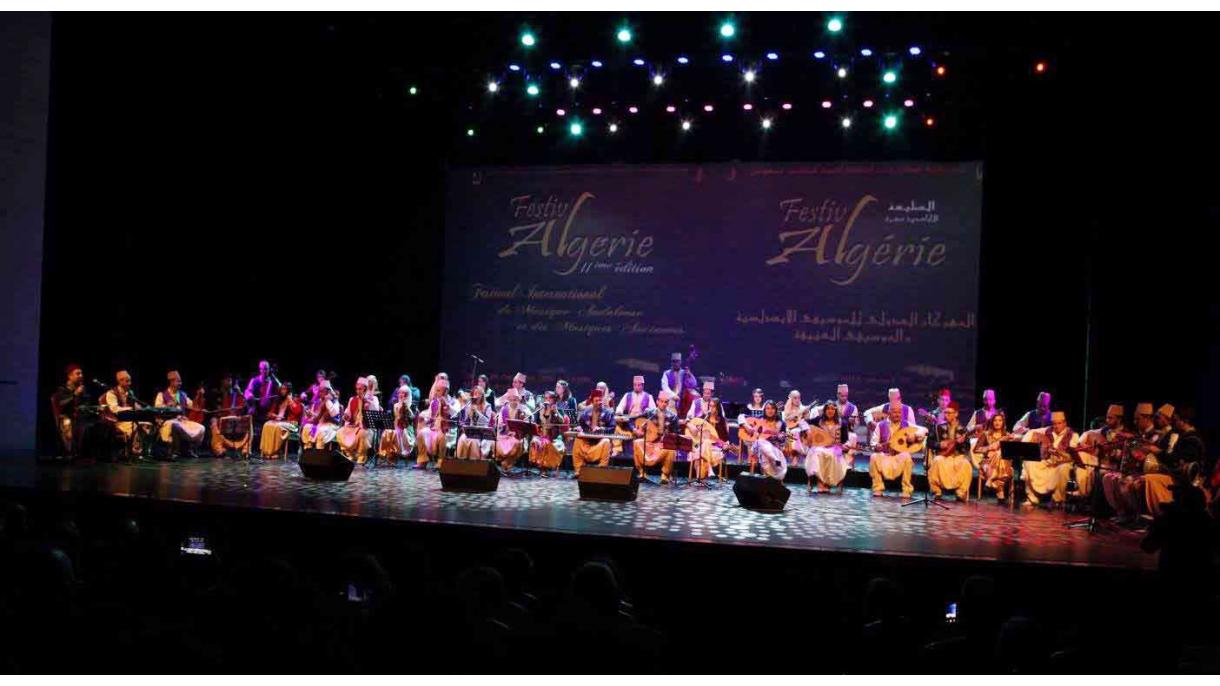 La melodía turca en el festival más prestigioso de Argelia