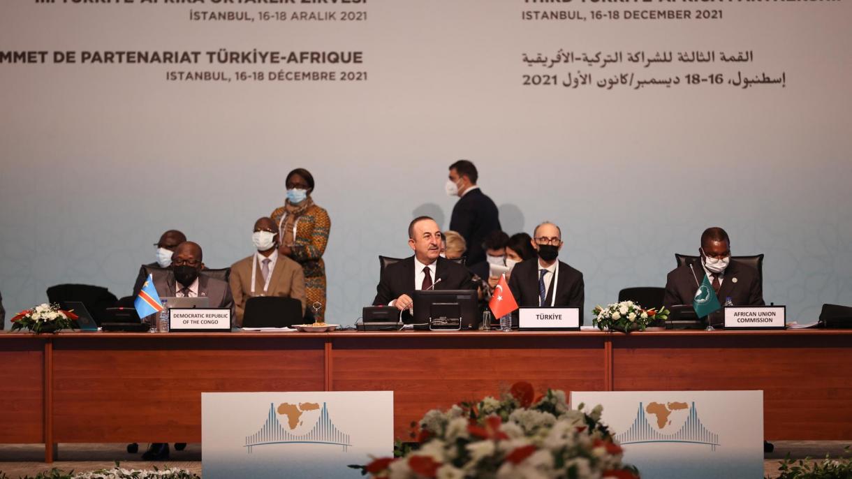 تاکید وزیر خارجه ترکیه به حمایت کشورش از آفریقا