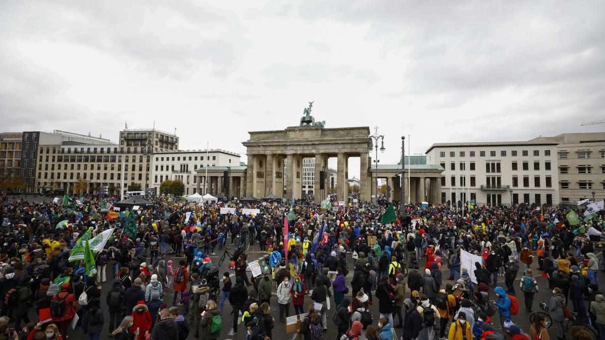 Демонстрация срещу климатичните промени в Берлин