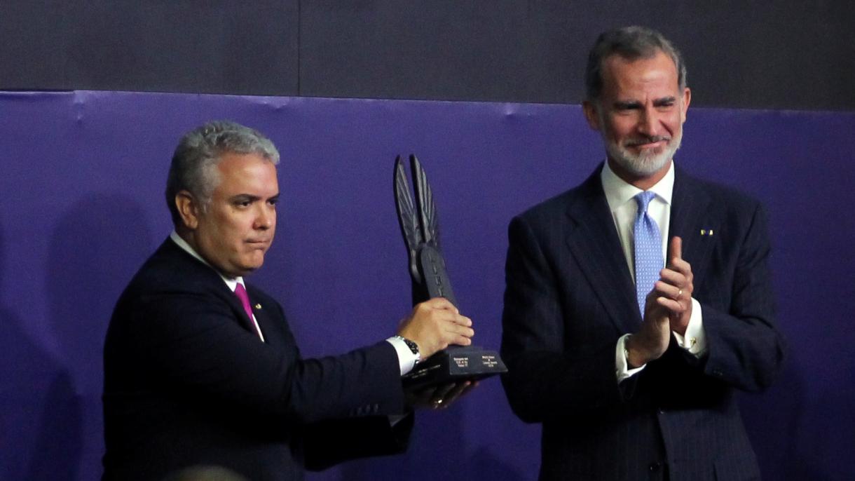 哥伦比亚被授予“世界和平与自由奖”