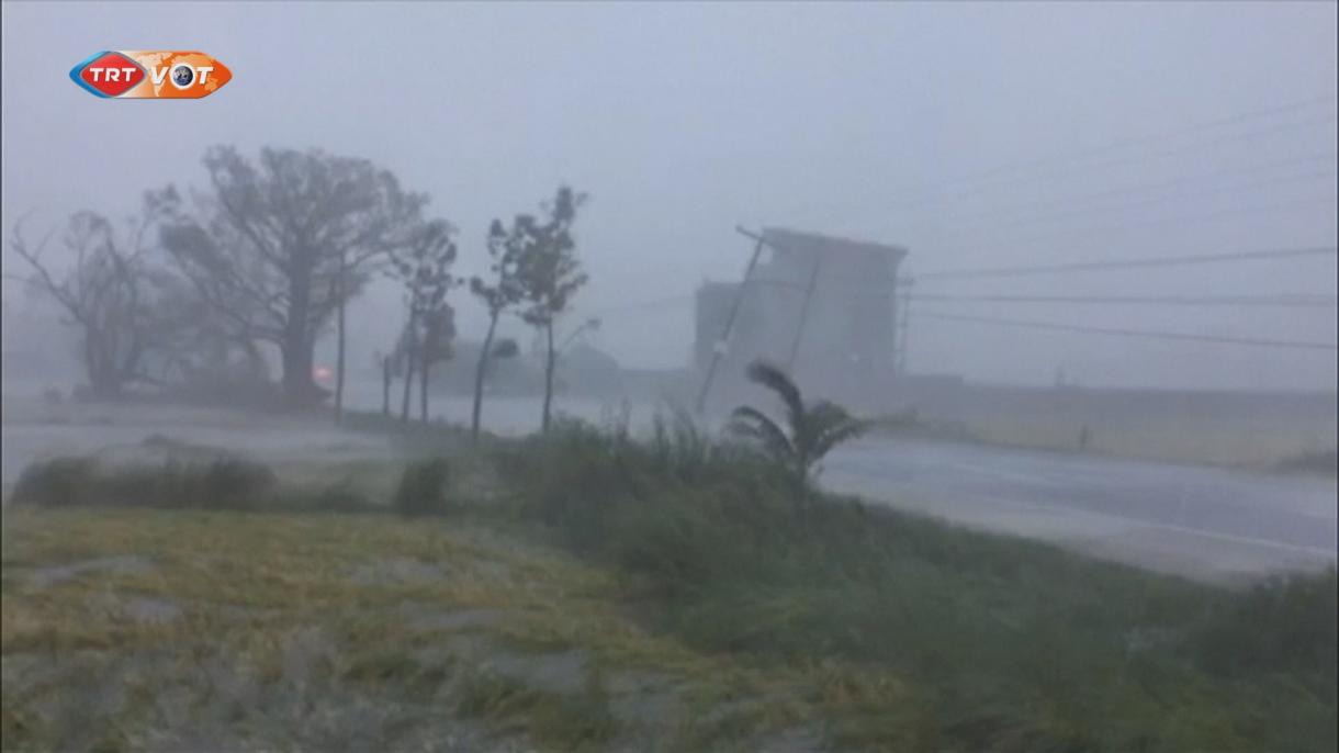 海马台风袭击菲律宾