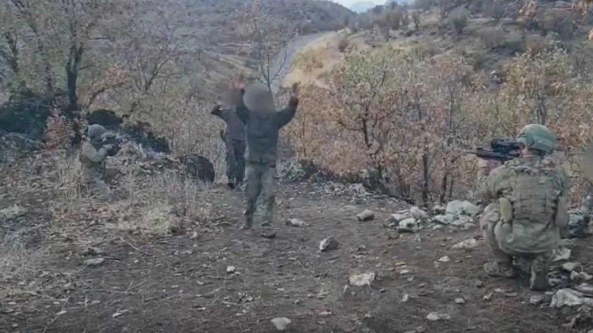 PKK-a Agza 4 Terrorçy Boýun Egdi
