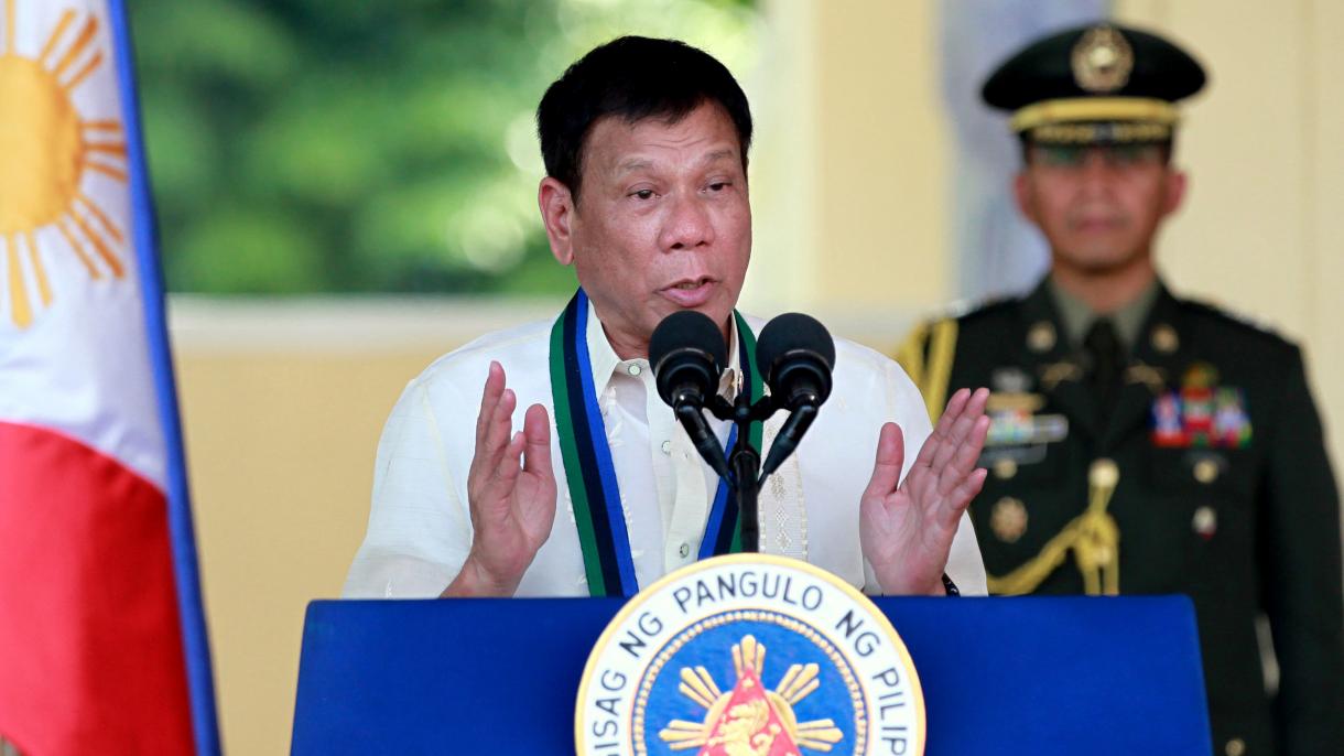 فلیپین جمهوررئیسی: اولکم ده گی اوچ میلیون معتاد نی اولدیرماقچی من