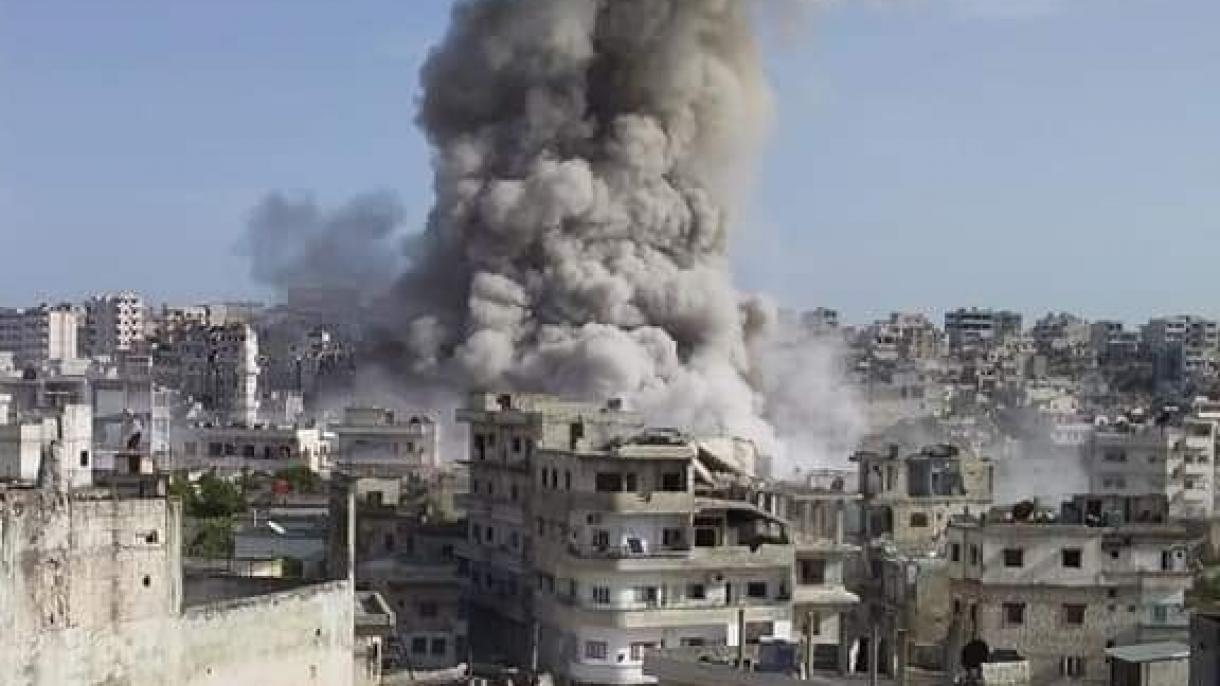 叙政府军对伊德利卜发动猛烈袭击