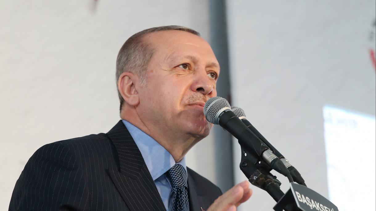 Prezident Erdogan terrora garşy göreşiň üstünde durup geçdi