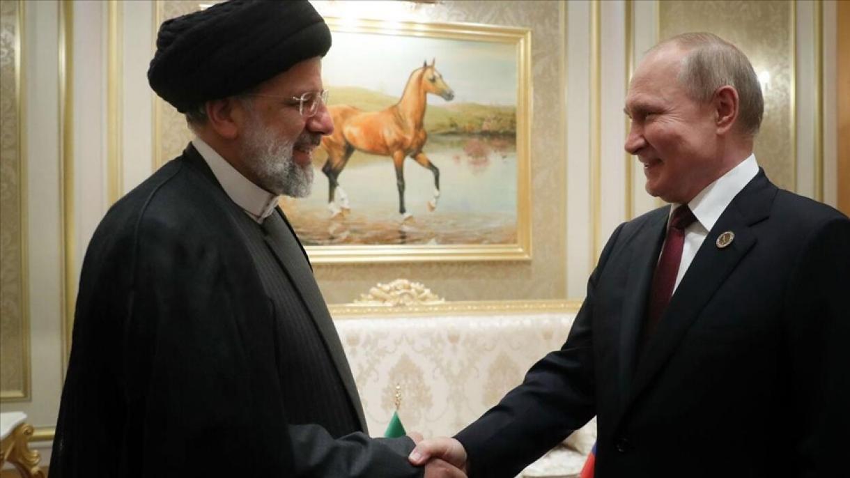 دیدار روسای جمهور ایران و روسیه در کاخ کرملین