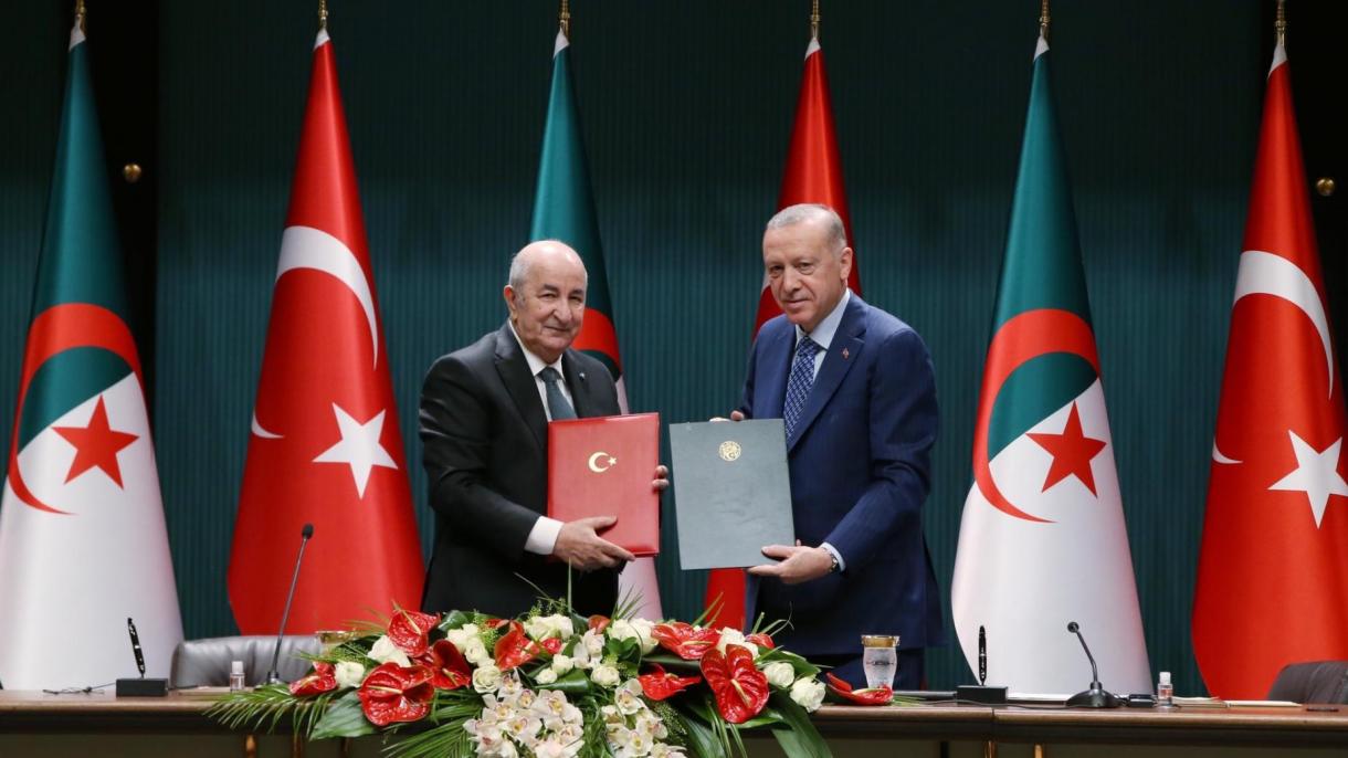 Turkiya va Jazoir o'rtasida 4ta memorandum va hamkorlik protokoli tasdiqlandi