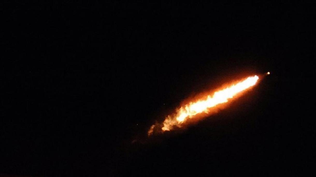 Liwandan Ysraýyla Raketa Hüjümi Guraldy
