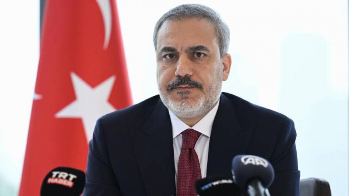 ترک وزیر خارجہ حقان فیدان آج لبنان اور سعودی عرب کے دورے پر روانہ ہورہے ہیں