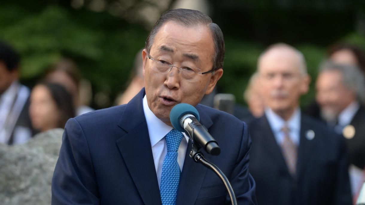 Ban Ki Moon en el Día Mundial de Paz ha convocado para dejar armas por un día