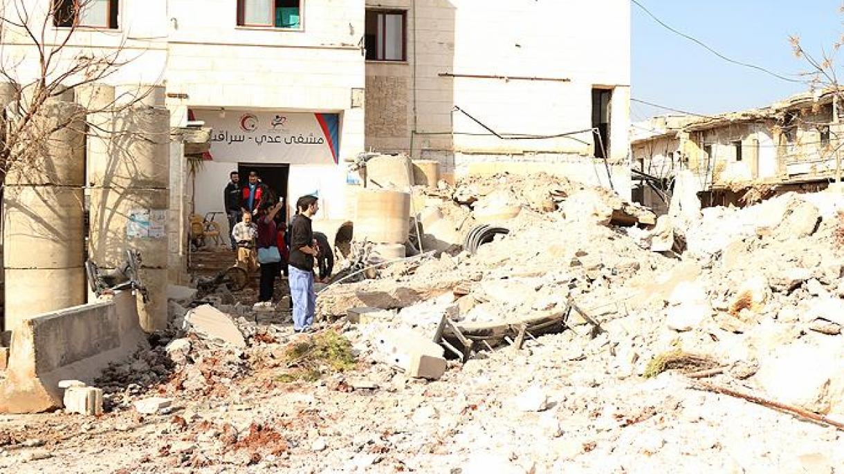 رژیم اسد بیمارستانی در حماه را مورد هدف قرار داد
