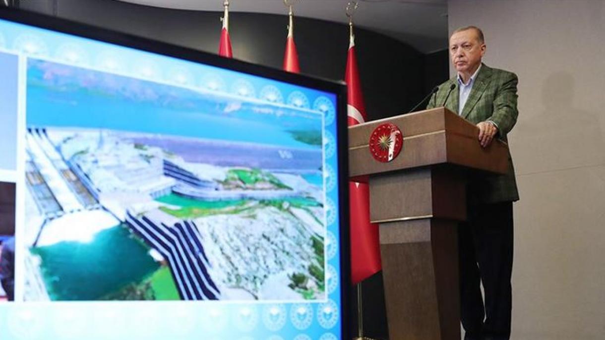 Erdogan inaugura dos tribunas de la Central Hidroeléctrica de Ilısu